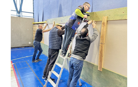 30 nov. 2025 - Réfection du mur de tir en stramit